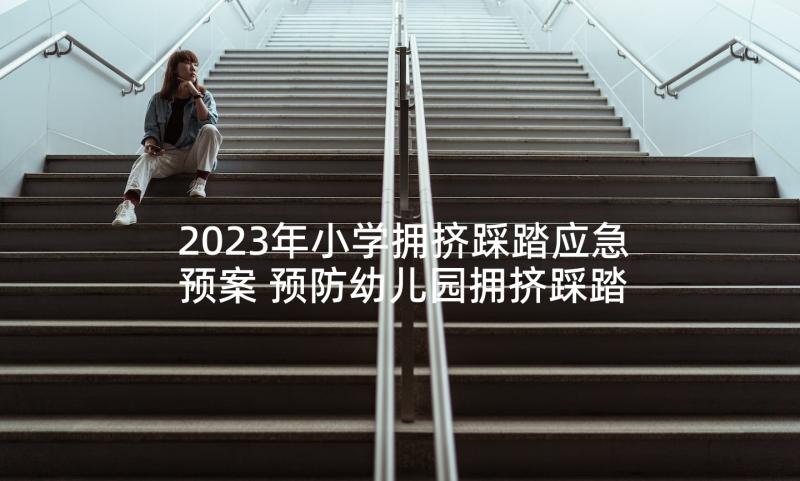 2023年小学拥挤踩踏应急预案 预防幼儿园拥挤踩踏事故的应急预案(汇总5篇)