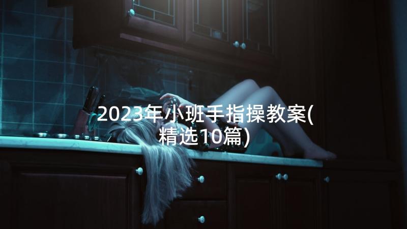 2023年小班手指操教案(精选10篇)