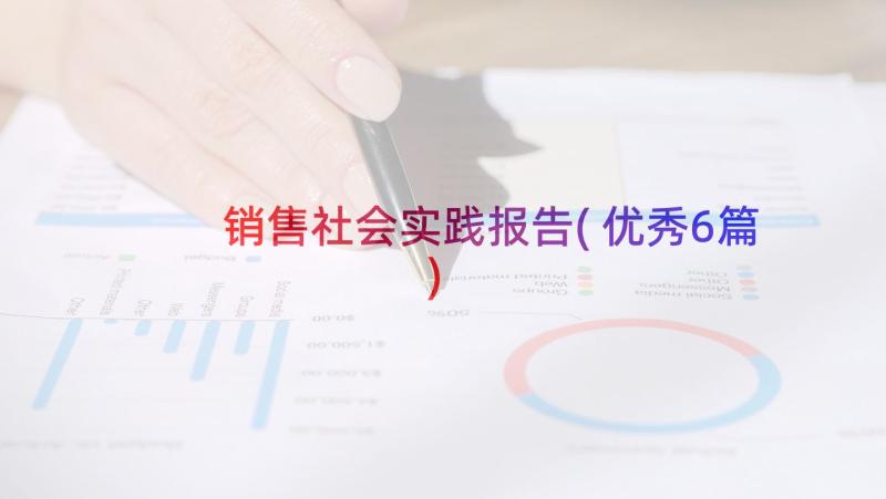 销售社会实践报告(优秀6篇)