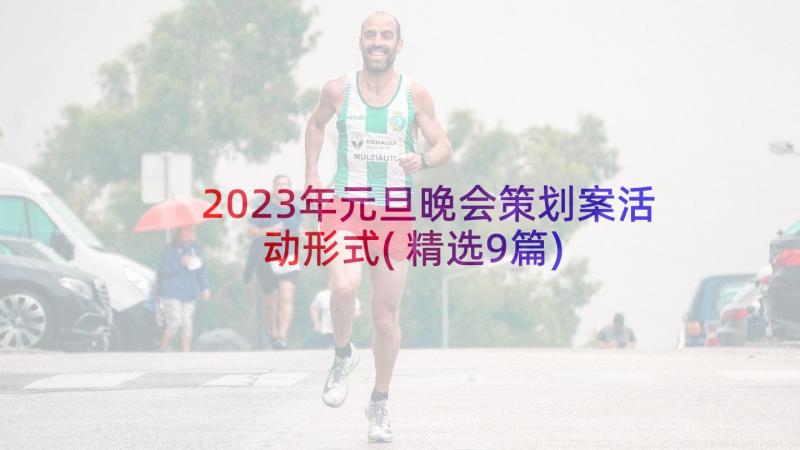 2023年元旦晚会策划案活动形式(精选9篇)