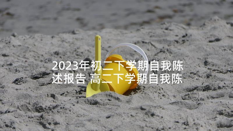 2023年初二下学期自我陈述报告 高二下学期自我陈述报告(模板5篇)