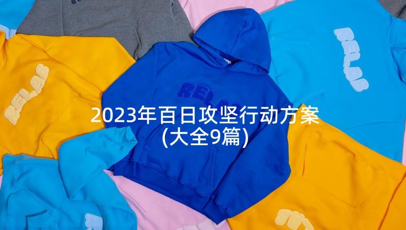 2023年百日攻坚行动方案(大全9篇)