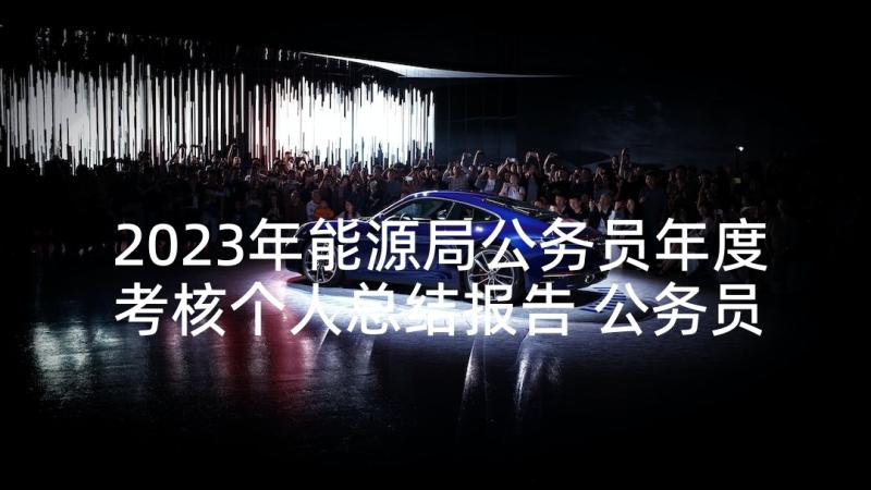 2023年能源局公务员年度考核个人总结报告 公务员个人年度考核总结(汇总5篇)