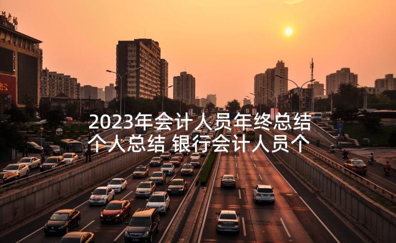 2023年会计人员年终总结个人总结 银行会计人员个人年终总结(大全5篇)