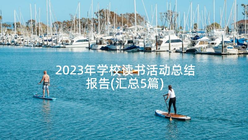 2023年学校读书活动总结报告(汇总5篇)