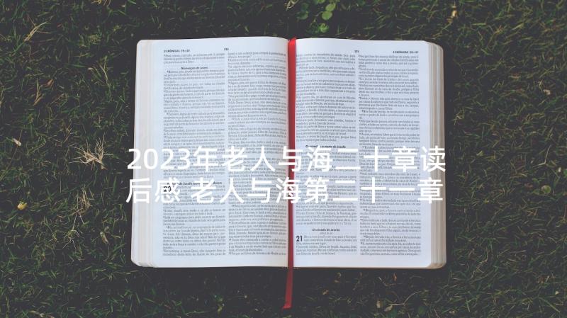 2023年老人与海二十章读后感 老人与海第二十一章读后感(大全5篇)