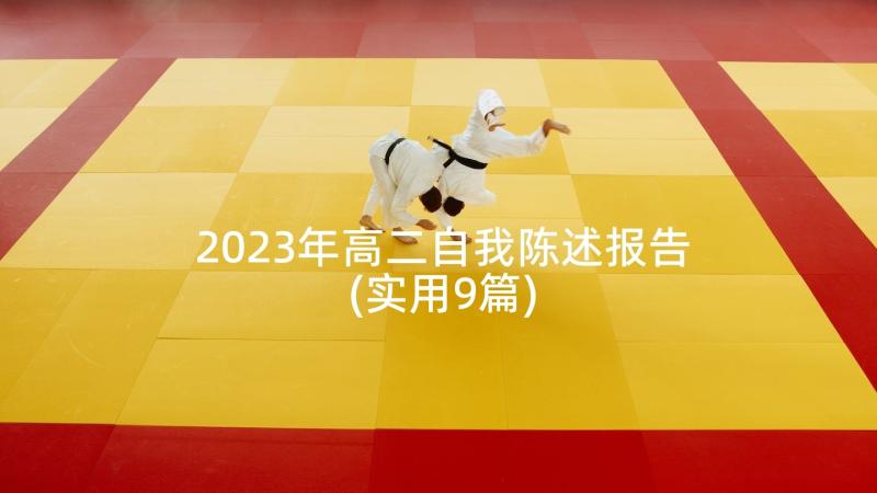 2023年高二自我陈述报告(实用9篇)