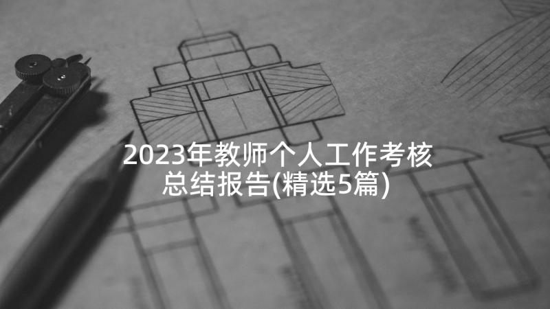 2023年教师个人工作考核总结报告(精选5篇)