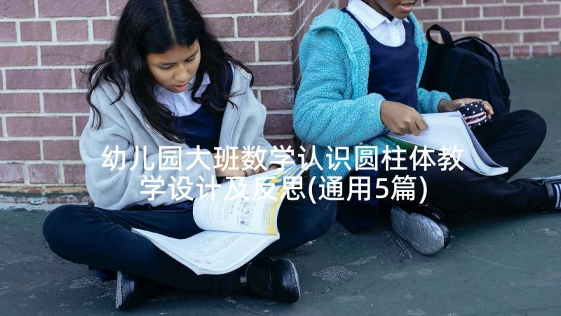 幼儿园大班数学认识圆柱体教学设计及反思(通用5篇)