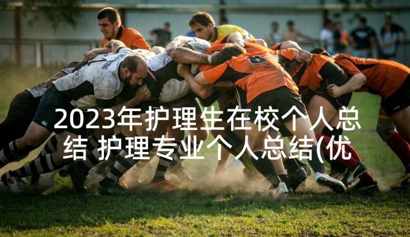 2023年护理生在校个人总结 护理专业个人总结(优质7篇)