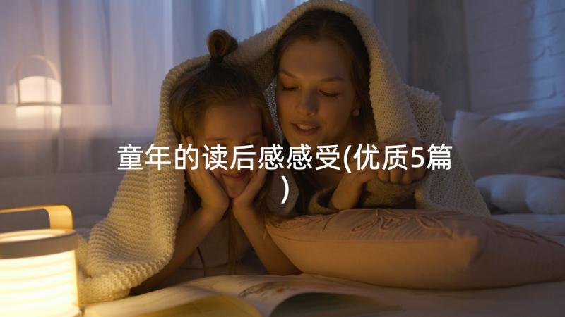 童年的读后感感受(优质5篇)