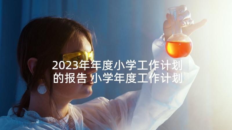 2023年年度小学工作计划的报告 小学年度工作计划(精选5篇)