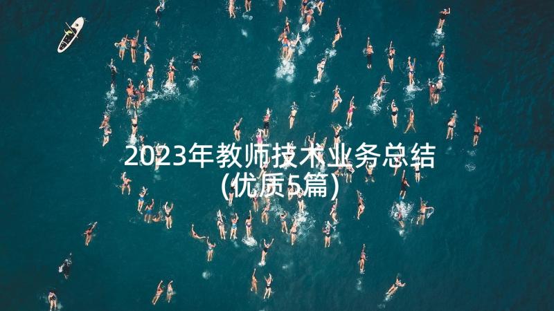 2023年教师技术业务总结(优质5篇)