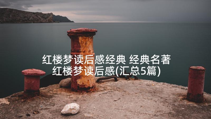 红楼梦读后感经典 经典名著红楼梦读后感(汇总5篇)