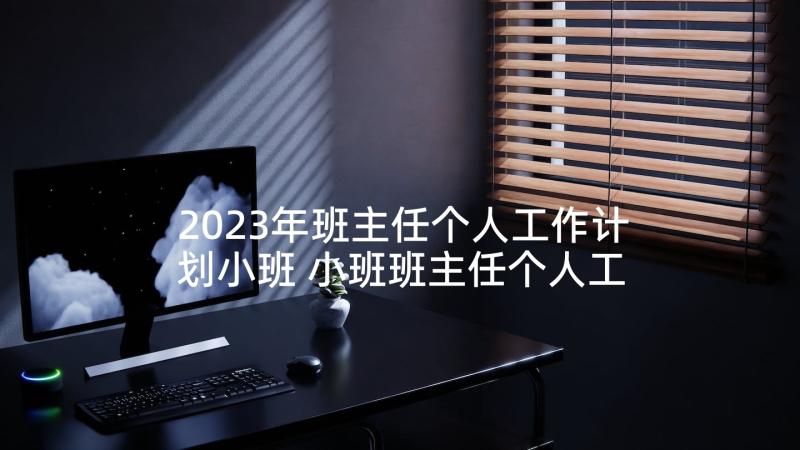 2023年班主任个人工作计划小班 小班班主任个人工作总结(模板8篇)