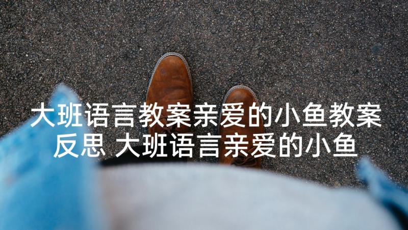 大班语言教案亲爱的小鱼教案反思 大班语言亲爱的小鱼教案(优质5篇)