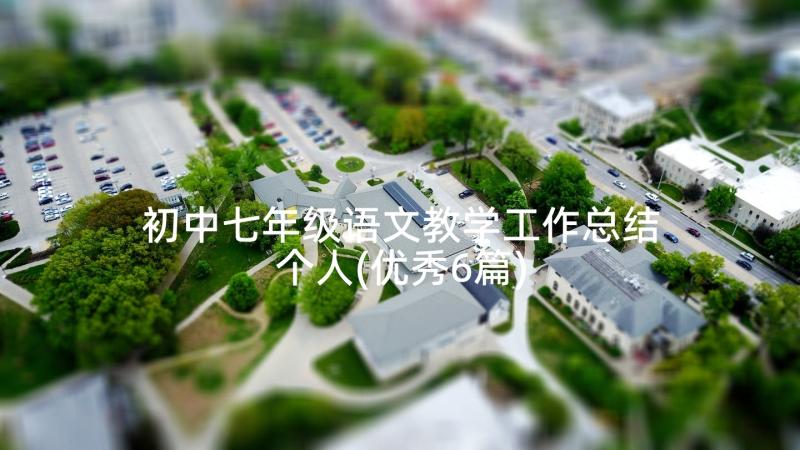 初中七年级语文教学工作总结个人(优秀6篇)