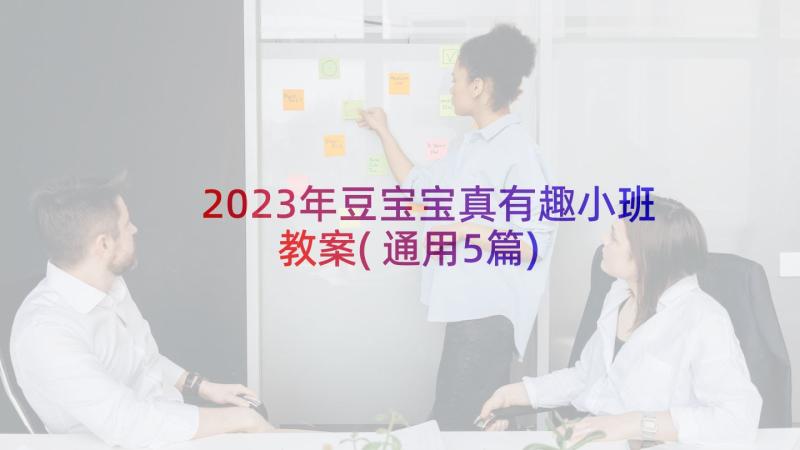 2023年豆宝宝真有趣小班教案(通用5篇)