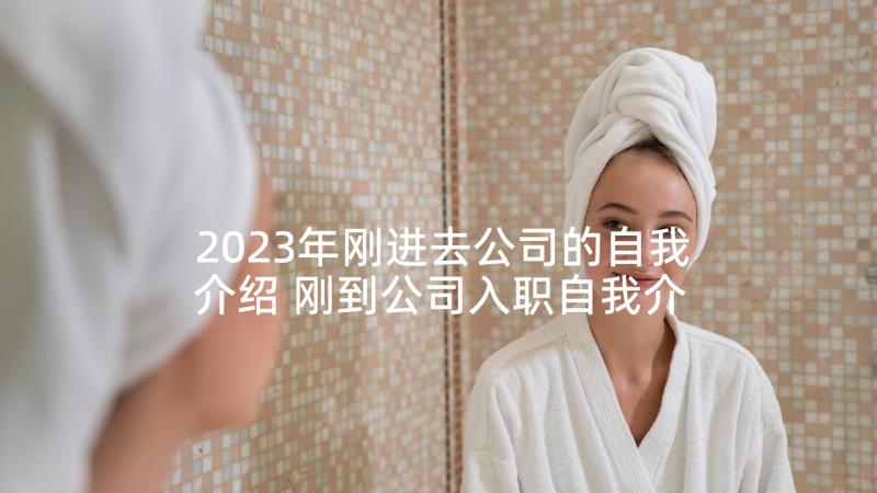 2023年刚进去公司的自我介绍 刚到公司入职自我介绍实用(优秀5篇)