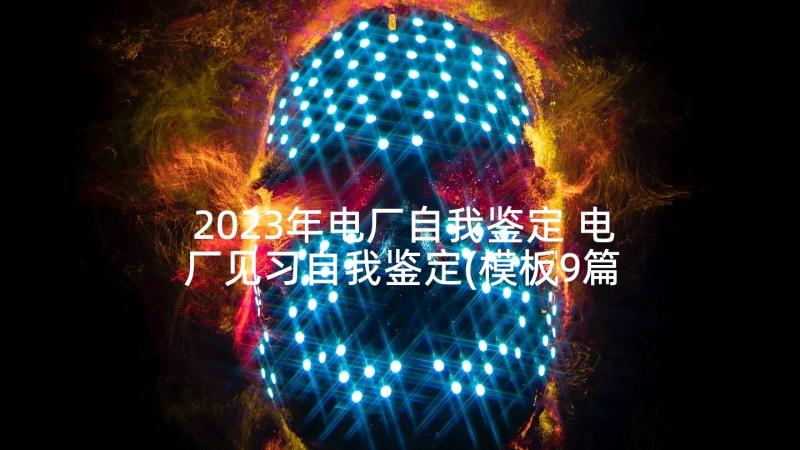 2023年电厂自我鉴定 电厂见习自我鉴定(模板9篇)