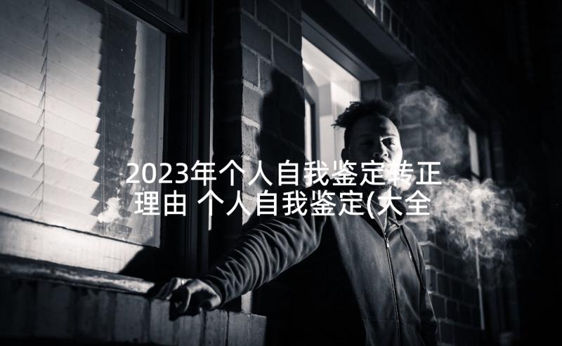 2023年个人自我鉴定转正理由 个人自我鉴定(大全5篇)