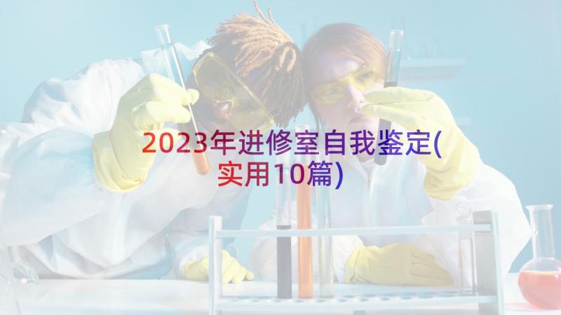 2023年进修室自我鉴定(实用10篇)