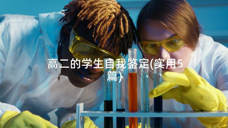 高二的学生自我鉴定(实用5篇)