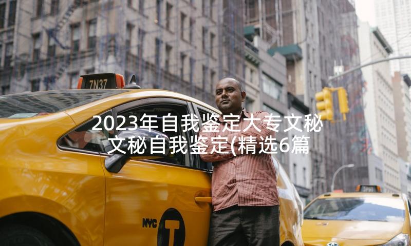 2023年自我鉴定大专文秘 文秘自我鉴定(精选6篇)