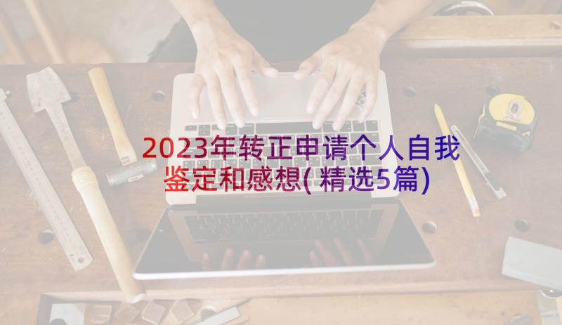 2023年转正申请个人自我鉴定和感想(精选5篇)