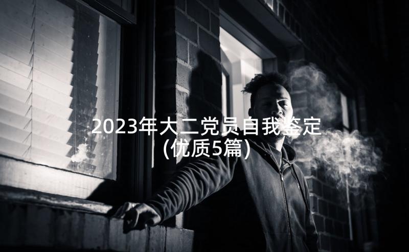 2023年大二党员自我鉴定(优质5篇)