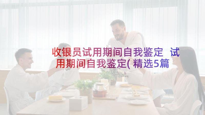 收银员试用期间自我鉴定 试用期间自我鉴定(精选5篇)