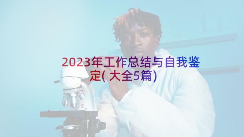 2023年工作总结与自我鉴定(大全5篇)