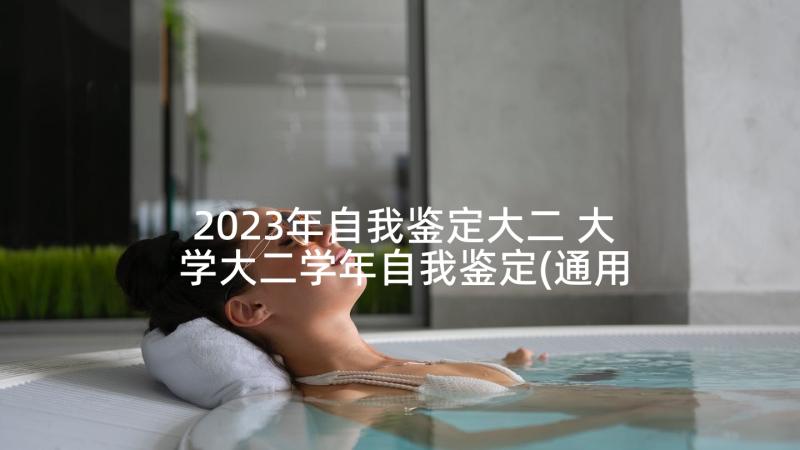 2023年自我鉴定大二 大学大二学年自我鉴定(通用6篇)