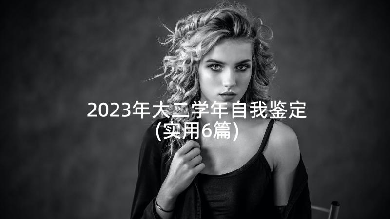 2023年大二学年自我鉴定(实用6篇)