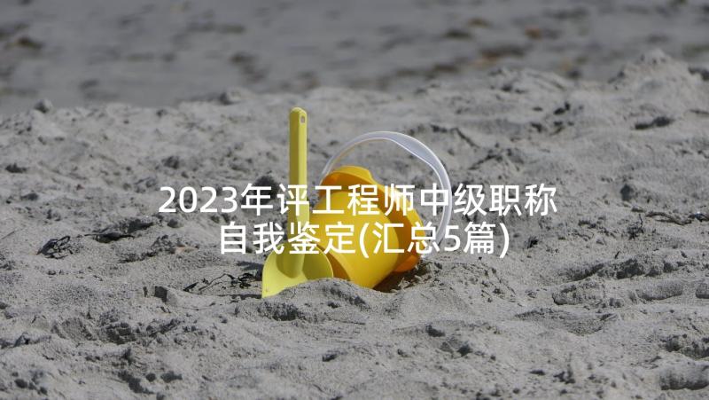 2023年评工程师中级职称自我鉴定(汇总5篇)