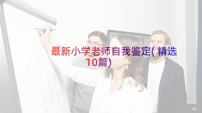 最新小学老师自我鉴定(精选10篇)