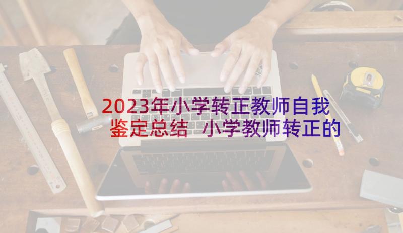 2023年小学转正教师自我鉴定总结 小学教师转正的自我鉴定(优秀10篇)