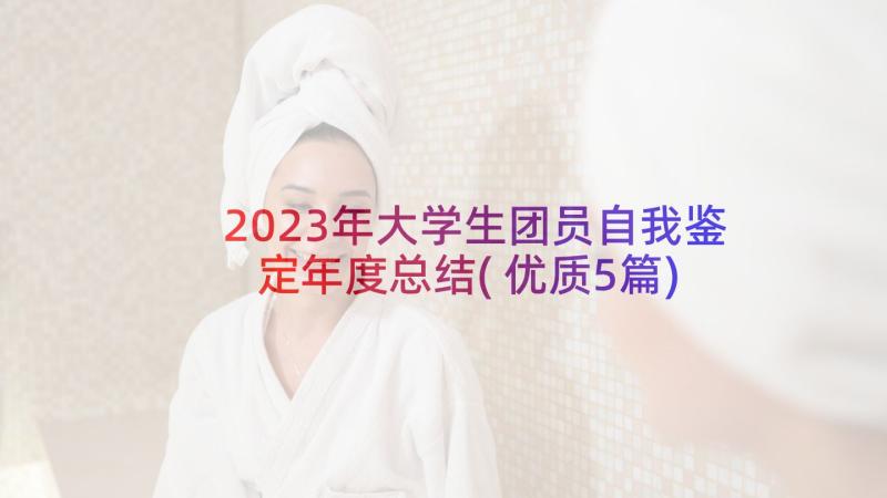 2023年大学生团员自我鉴定年度总结(优质5篇)