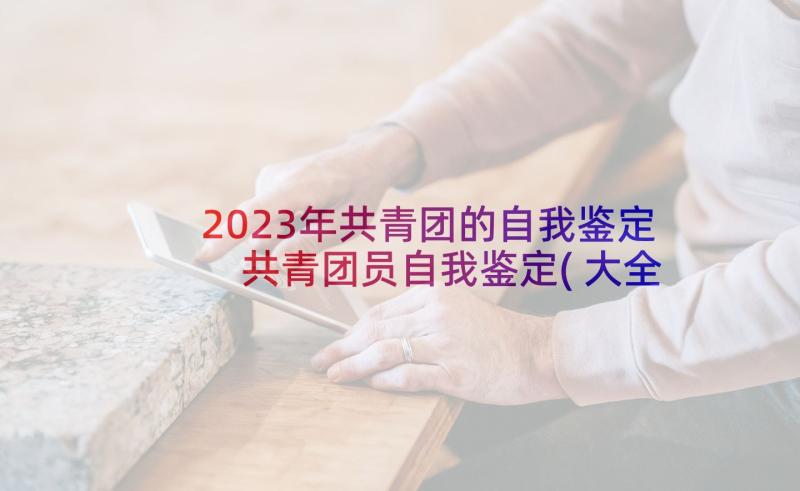 2023年共青团的自我鉴定 共青团员自我鉴定(大全8篇)