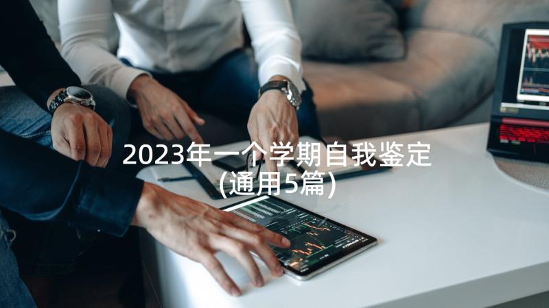 2023年一个学期自我鉴定(通用5篇)