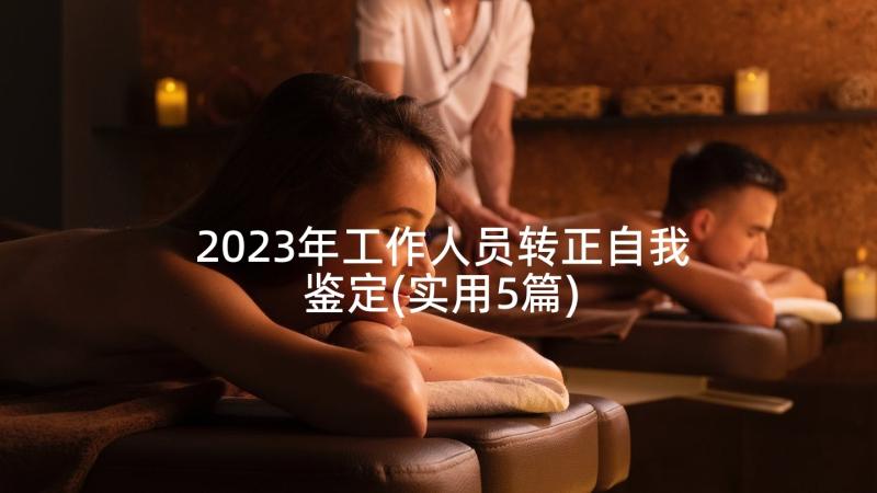 2023年工作人员转正自我鉴定(实用5篇)