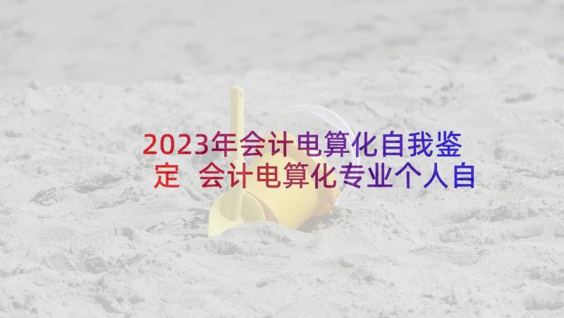 2023年会计电算化自我鉴定 会计电算化专业个人自我鉴定(通用5篇)