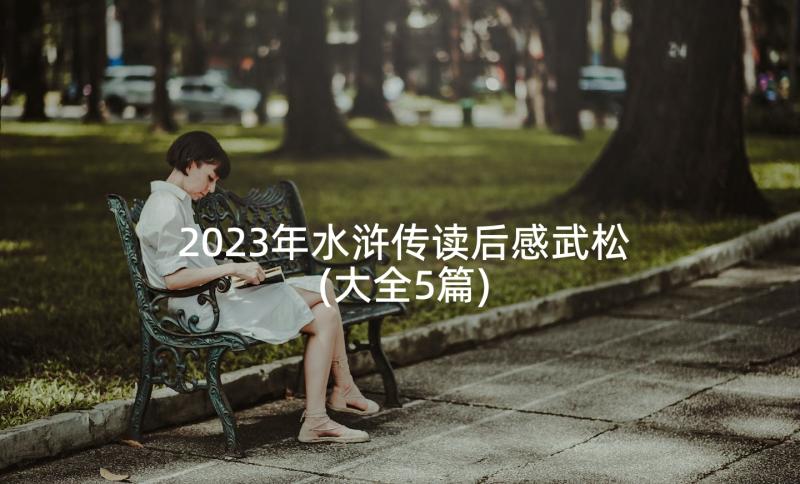 2023年水浒传读后感武松(大全5篇)