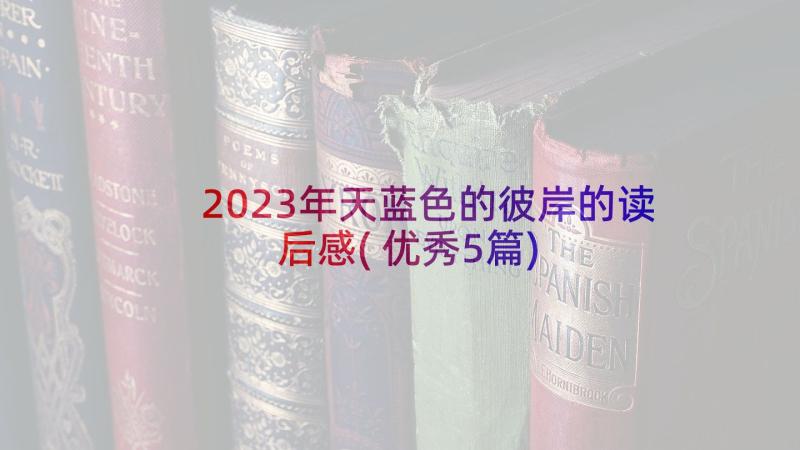 2023年天蓝色的彼岸的读后感(优秀5篇)