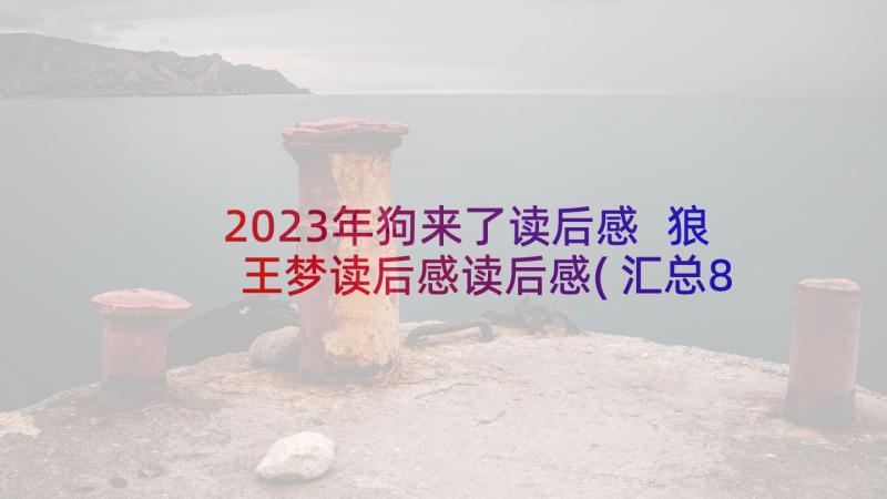 2023年狗来了读后感 狼王梦读后感读后感(汇总8篇)