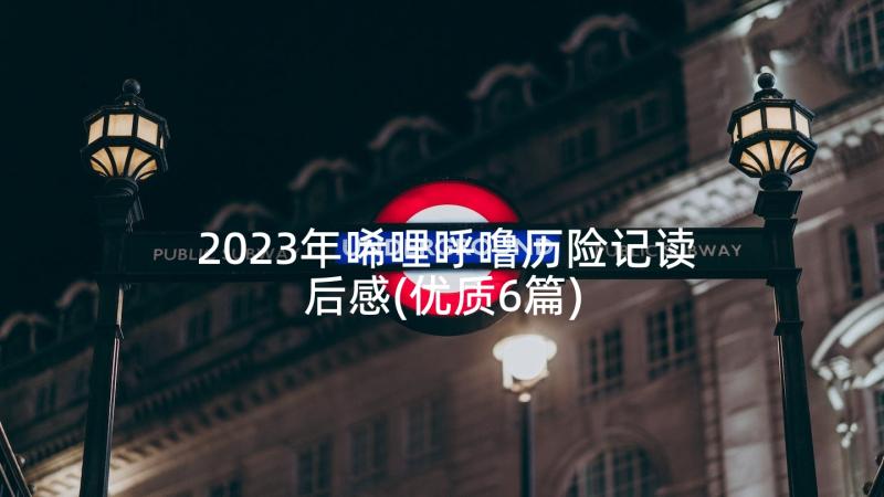 2023年唏哩呼噜历险记读后感(优质6篇)