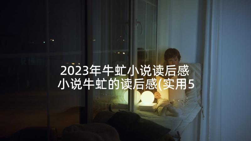 2023年牛虻小说读后感 小说牛虻的读后感(实用5篇)