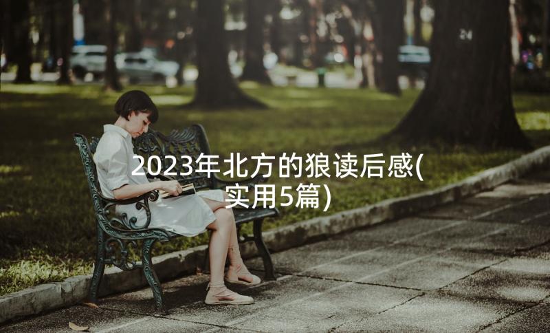 2023年北方的狼读后感(实用5篇)