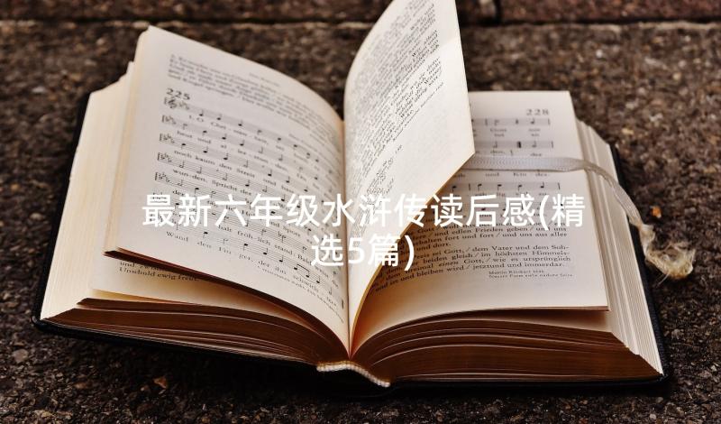 最新六年级水浒传读后感(精选5篇)
