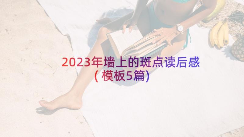 2023年墙上的斑点读后感(模板5篇)